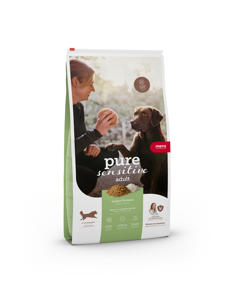 MERA Hunde-Trockenfutter Pure Sensitive Insect Protein